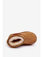 Dětské zateplené sněhule Camel Leonora Dětské zateplené sněhule Camel Leonora