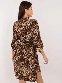 Šaty DHJ SK černá a béžová model 20519203 - FPrice