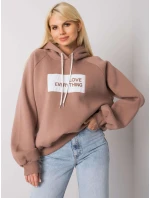 Mikina EM BL 651/2.41X hnědá