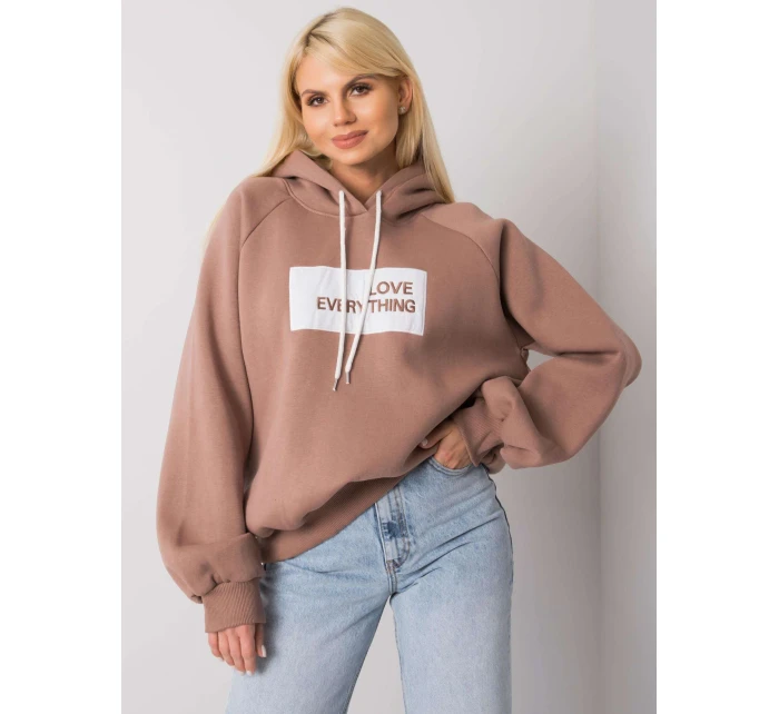 Mikina EM BL 651/2.41X hnědá