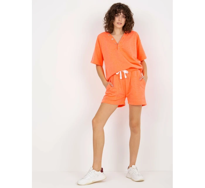 Dámská souprava EM KMPL 743.27X fluo oranžová - FPrice Dámská souprava EM KMPL 743.27X fluo oranžová - FPrice