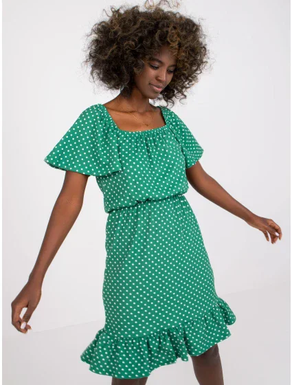 Dámské šaty-RO-SK-ELB-2316.38X-zelené Dámské šaty-RO-SK-ELB-2316.38X-zelené