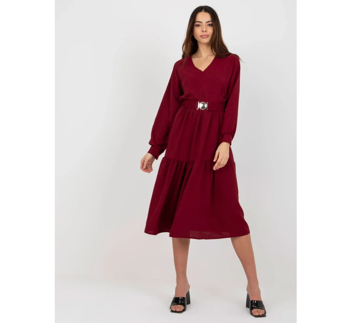 Dámské šaty TW SK BI  kaštanová  model 18036958 - FPrice