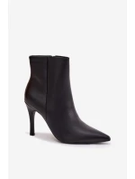 Boty na podpatku  model 217792 Step in style