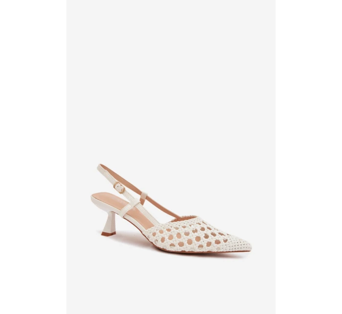 Sandály na podpatku  model 225223 Step in style