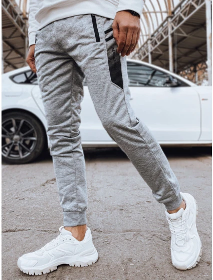 Pánské šedé tepláky Dstreet model 21973463 - FashionStreet