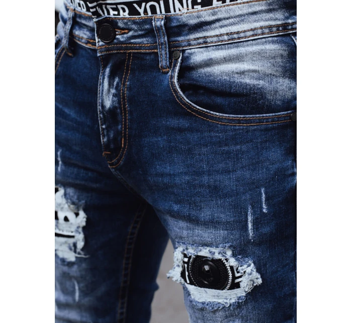 FashionStreet pánské modré džínové kalhoty UX4319 FashionStreet pánské modré džínové kalhoty UX4319
