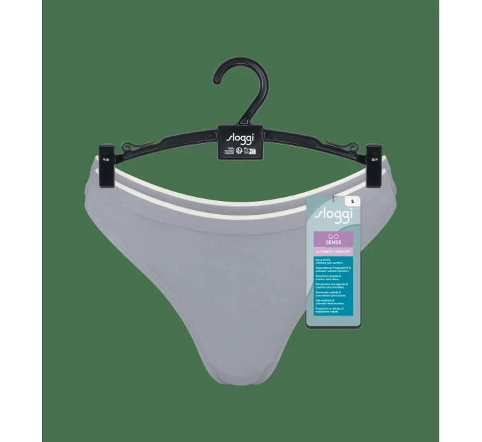 sloggi GO Sense Tanga 2P - GRAY - SLOGGI GRAY - SLOGGI sloggi GO Sense Tanga 2P - GRAY - SLOGGI GRAY - SLOGGI