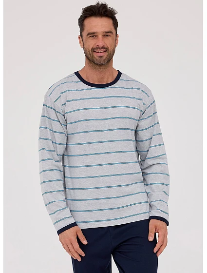 Pánské pyžamo model 21777201 dł/r S2XL - Cornette