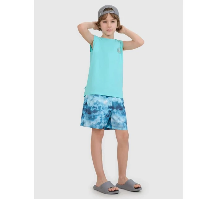 Chlapecké plážové šortky boardshorts 4F 4FJWSS25UBDSM118-90A Chlapecké plážové šortky boardshorts 4F 4FJWSS25UBDSM118-90A