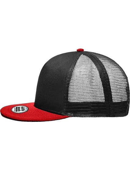 Daiber MB 6636 5 panelová Pro síťovaná kšiltovka 03.6636 black/red Daiber MB 6636 5 panelová Pro síťovaná kšiltovka 03.6636 black/red