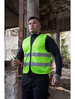 – Bezpečnostní vesta se zipem yellow model 22503503 - Korntex – Bezpečnostní vesta se zipem yellow model 22503503 - Korntex