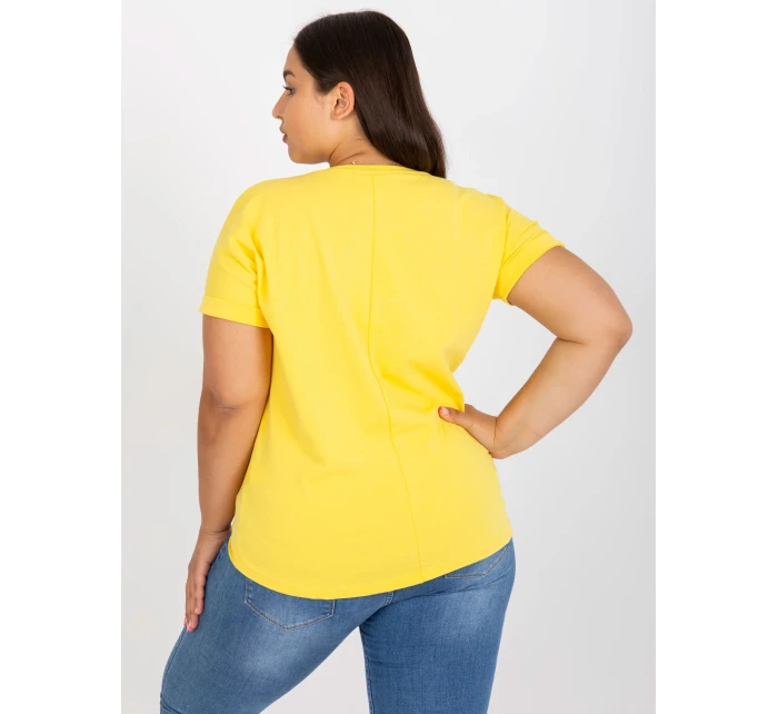 Tričko RV TS 7776.02P žlutá