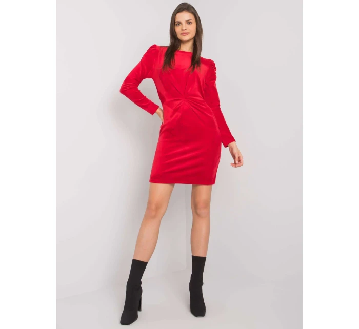 WN SK H614 šaty.34X červená
