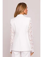 Dámské sako M865 ecru - Moe