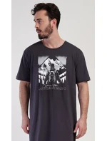 Pánská noční košile s krátkým rukávem Mountain