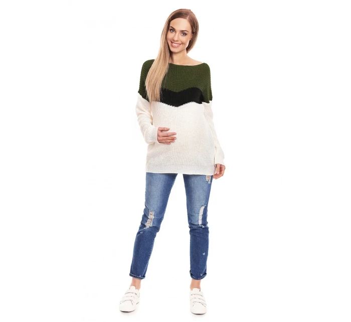 Těhotenský svetr model 132026 PeeKaBoo