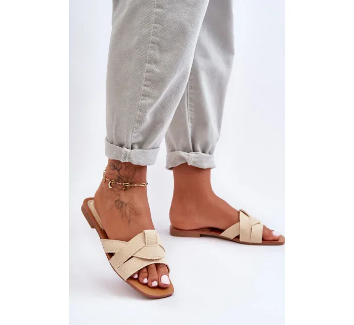 Pantofle model 183493 Step in style Pantofle model 183493 Step in style