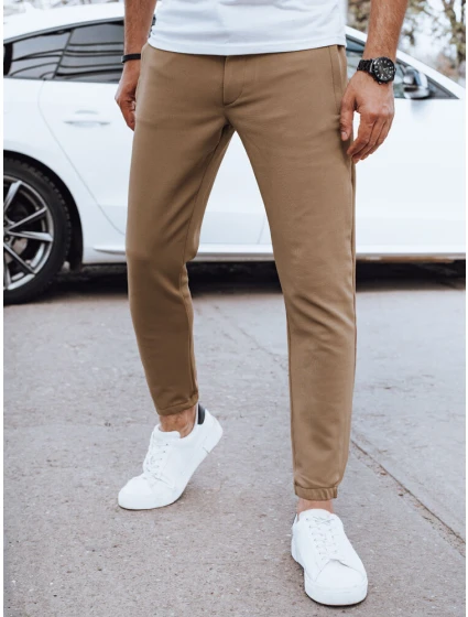 Pánské velbloudí kalhoty Dstreet model 21975614 - FashionStreet Pánské velbloudí kalhoty Dstreet model 21975614 - FashionStreet