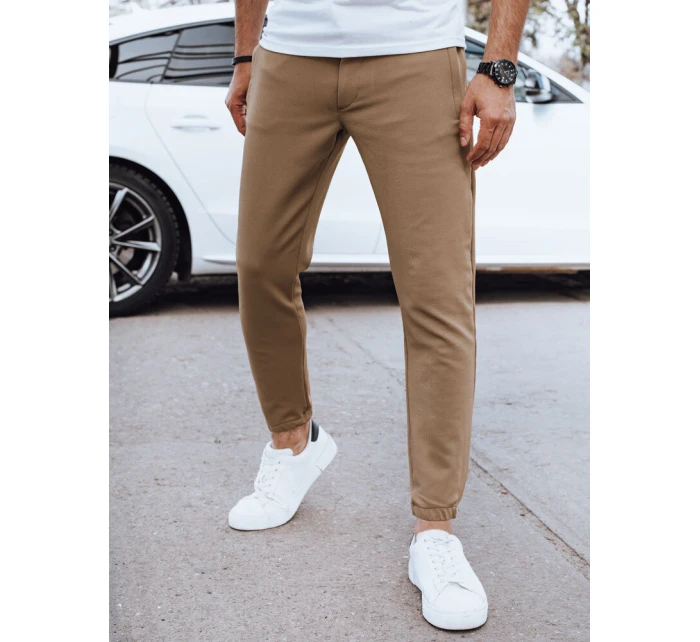 Pánské velbloudí kalhoty Dstreet model 21975614 - FashionStreet Pánské velbloudí kalhoty Dstreet model 21975614 - FashionStreet