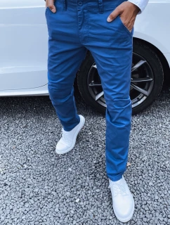 Pánské modré kalhoty model 21976807 - Dstreet