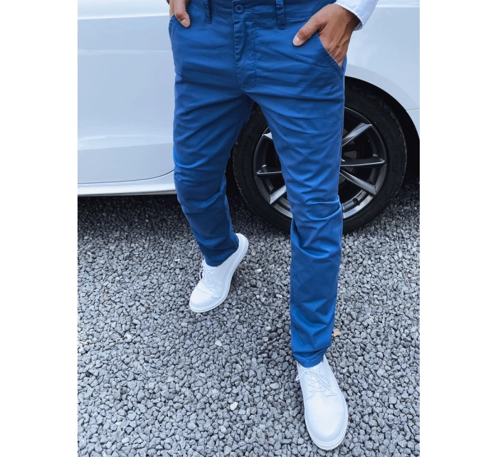 Pánské modré kalhoty model 21976807 - Dstreet Pánské modré kalhoty model 21976807 - Dstreet