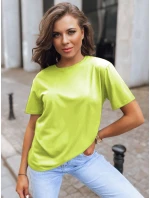 Dámské tričko MAYLA II světle zelené Dstreet model 21990253 - FashionStreet
