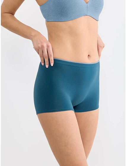 Dámské kalhotky GO Sense Short C2P Blue modré - SLOGGI Dámské kalhotky GO Sense Short C2P Blue modré - SLOGGI