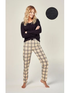 Taro Abigail 2988 long/r S-XL Z24 dámské pyžamo