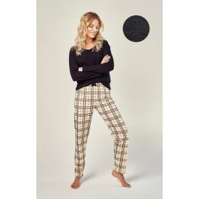 Taro Abigail 2988 long/r S-XL Z24 dámské pyžamo