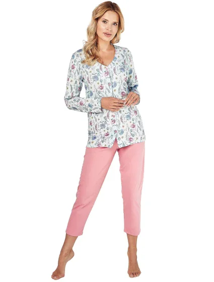 Dámské pyžamo model 18924614 Valencia - Taro Dámské pyžamo model 18924614 Valencia - Taro