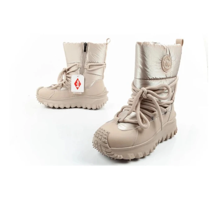 Lee Cooper dámská sportovní obuv zimní trekingová zateplená béžová přírodní kůže dámské Lee Cooper dámská sportovní obuv zimní trekingová zateplená béžová přírodní kůže dámské