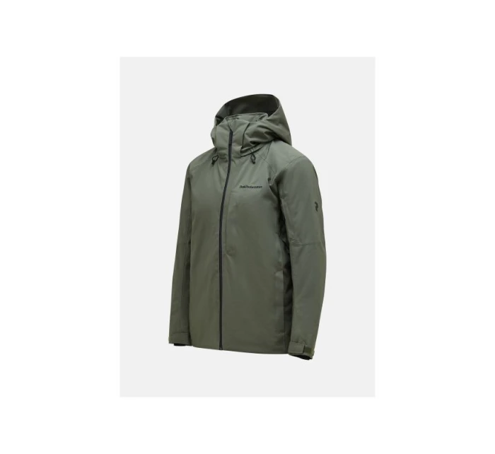 Peak Performance Lyžařská bunda M Maroon Bunda zelená