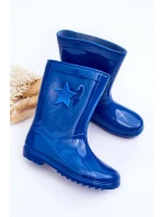 Dětské gumové holínky modré Malvi