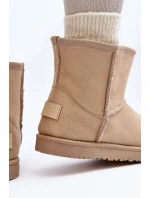 Dámské sněhule Cross Jeans MM2R4023C Beige Dámské sněhule Cross Jeans MM2R4023C Beige