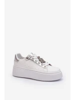 Dámské tenisky s ozdobou Bílé Celedria