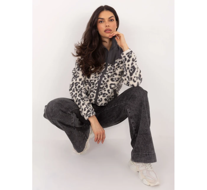 Bluza model 21807929 grafitowy - FPrice Bluza model 21807929 grafitowy - FPrice