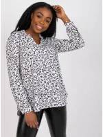 Halenka DHJ BZ 6825.56 bílé a černé Halenka DHJ BZ 6825.56 bílé a černé