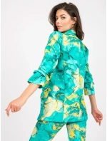 Dámské sako DHJ MA 7684A 1.22X tyrkysové