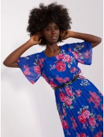 Šaty DHJ SK 3171.65 kobaltové Šaty DHJ SK 3171.65 kobaltové