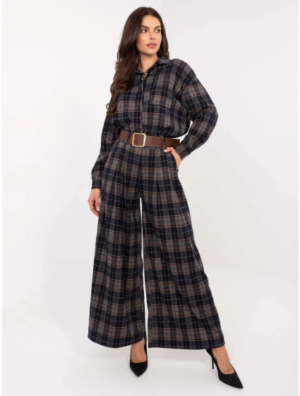 Spodnie IT SP model 21465948 granatowy - FPrice Spodnie IT SP model 21465948 granatowy - FPrice