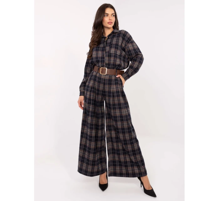 Spodnie IT SP model 21465948 granatowy - FPrice Spodnie IT SP model 21465948 granatowy - FPrice