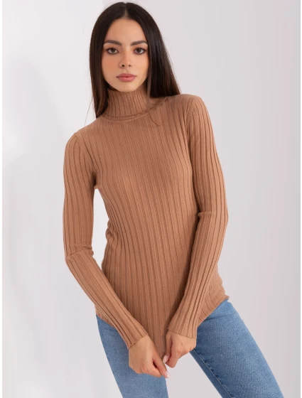 Jumper PM SW 1087.09 světle hnědý