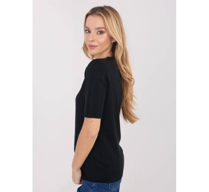 Sweter PM SW B model 21821336 czarny - FPrice Sweter PM SW B model 21821336 czarny - FPrice