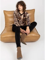 Dámský komplet RP KMPLčerný a béžový