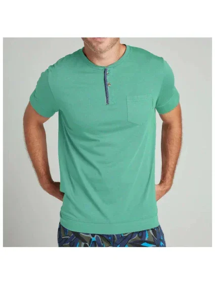 Pánské pyžamové tričko  tyrkysové  model 19641879 - Jockey