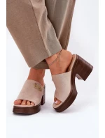 Pantofle model 213038 Step in style Pantofle model 213038 Step in style