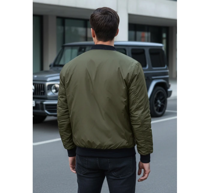 Pánská bunda bomber zelená FashionStreet TX4425