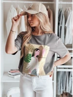 BRAVIS dámské tričko graphite FashionStreet RY2617