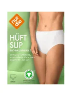 Dámské kalhotky vysokého střihu NUR DIE COTTON MIDISLIP - NUR DIE - bílá Dámské kalhotky vysokého střihu NUR DIE COTTON MIDISLIP - NUR DIE - bílá